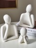 Thumbnail Escultura Decorativa Familia Pequeña (3 piezas)0